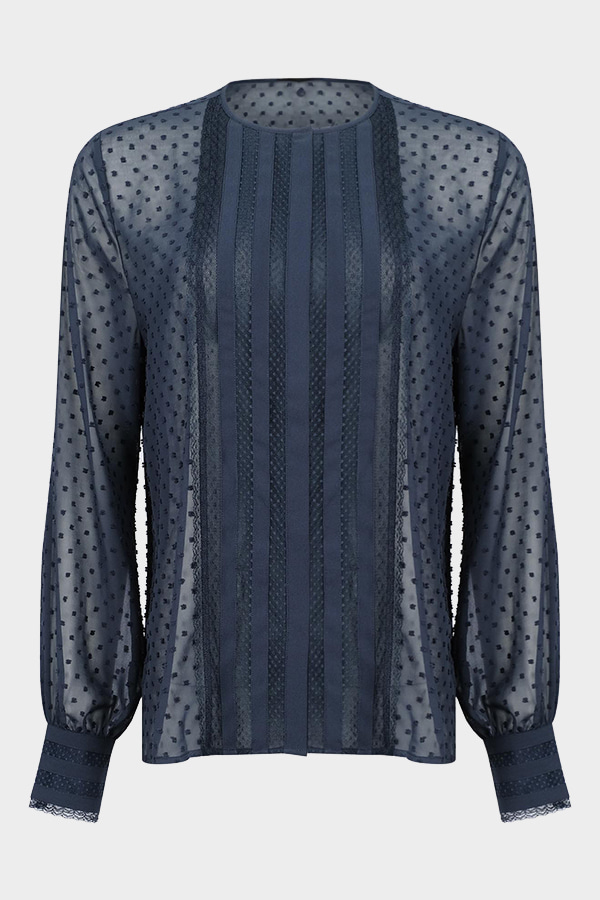 ΓΥΝΑΙΚΕΙΟ ΠΟΥΚΑΜΙΣΟ BOSS - 404 ΜΠΛΕ